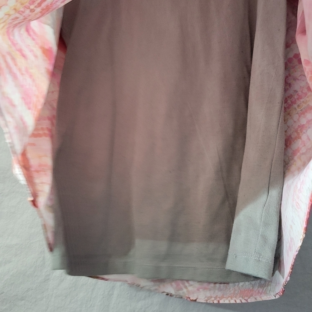 Live & Let Live XL Womens colorful blouse - Picture 4 of 7